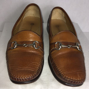 Magnanni Mens Two Tone Size 7.5 Bit Loafer